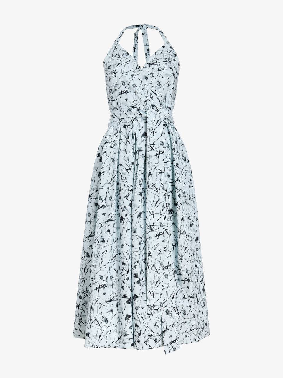 PS Ellison Halter Cotton Midi Dress
