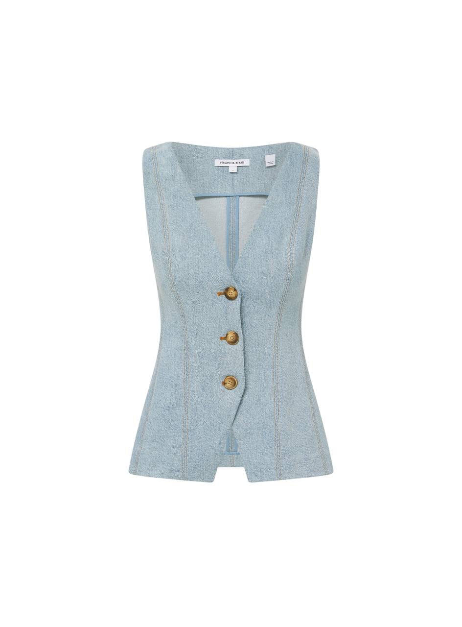 VB Avalina Denim Vest | Hawthorne Denim Pants | Set