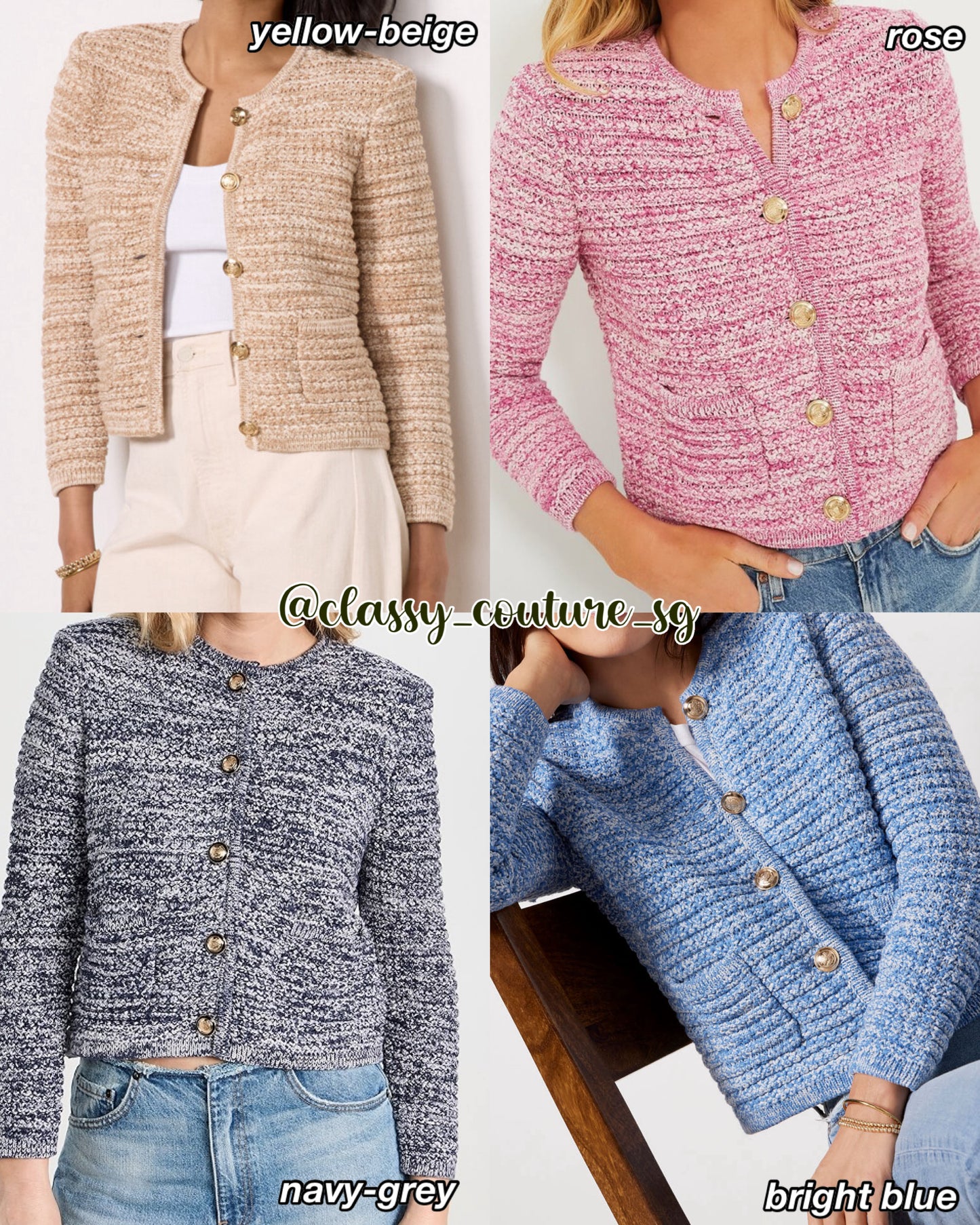BA Guspa Knitted Cardigan