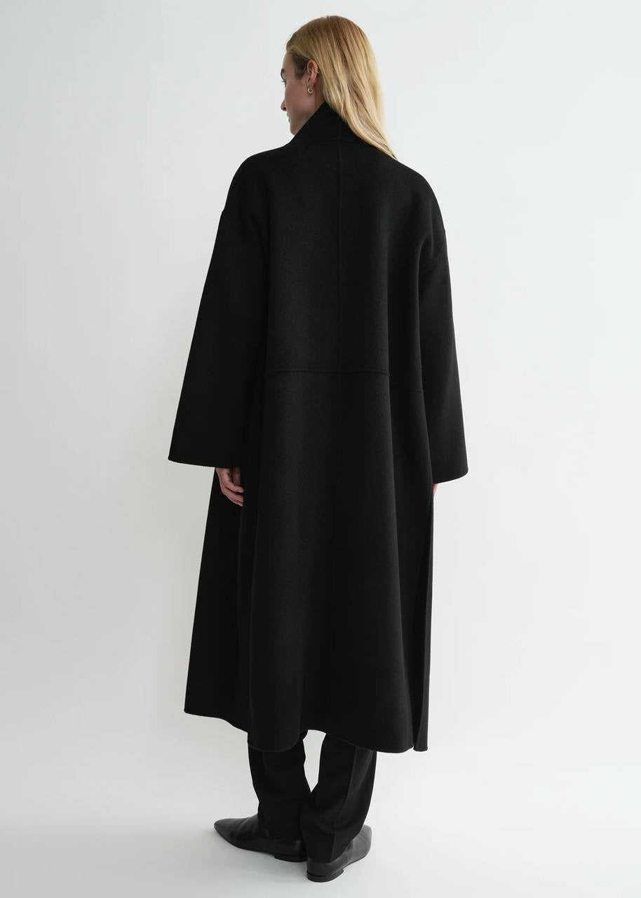 3 Colors! Tot Annecy Signature Wool-Cashmere Coat
