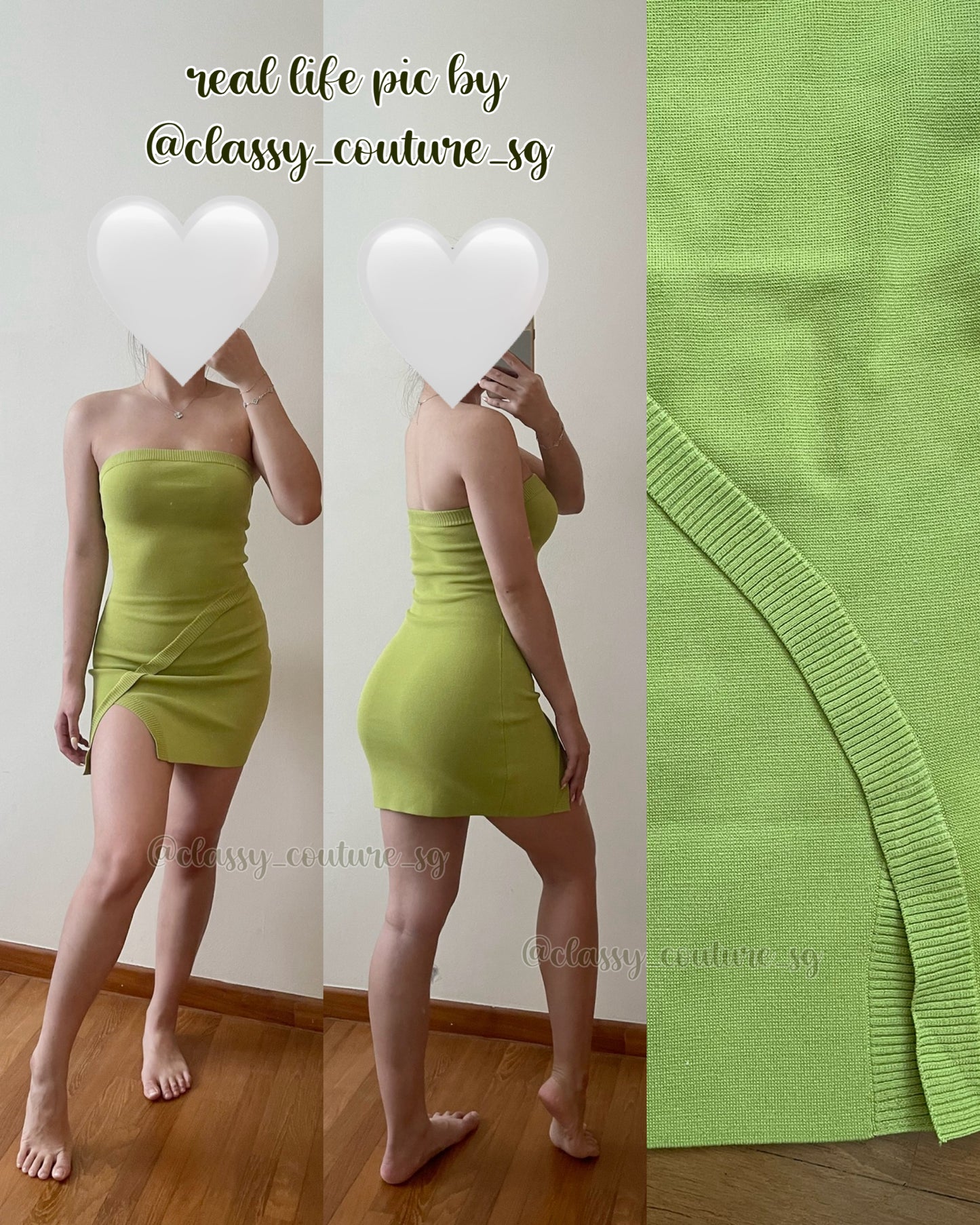 BEC Cherry Knit Mini Dress
