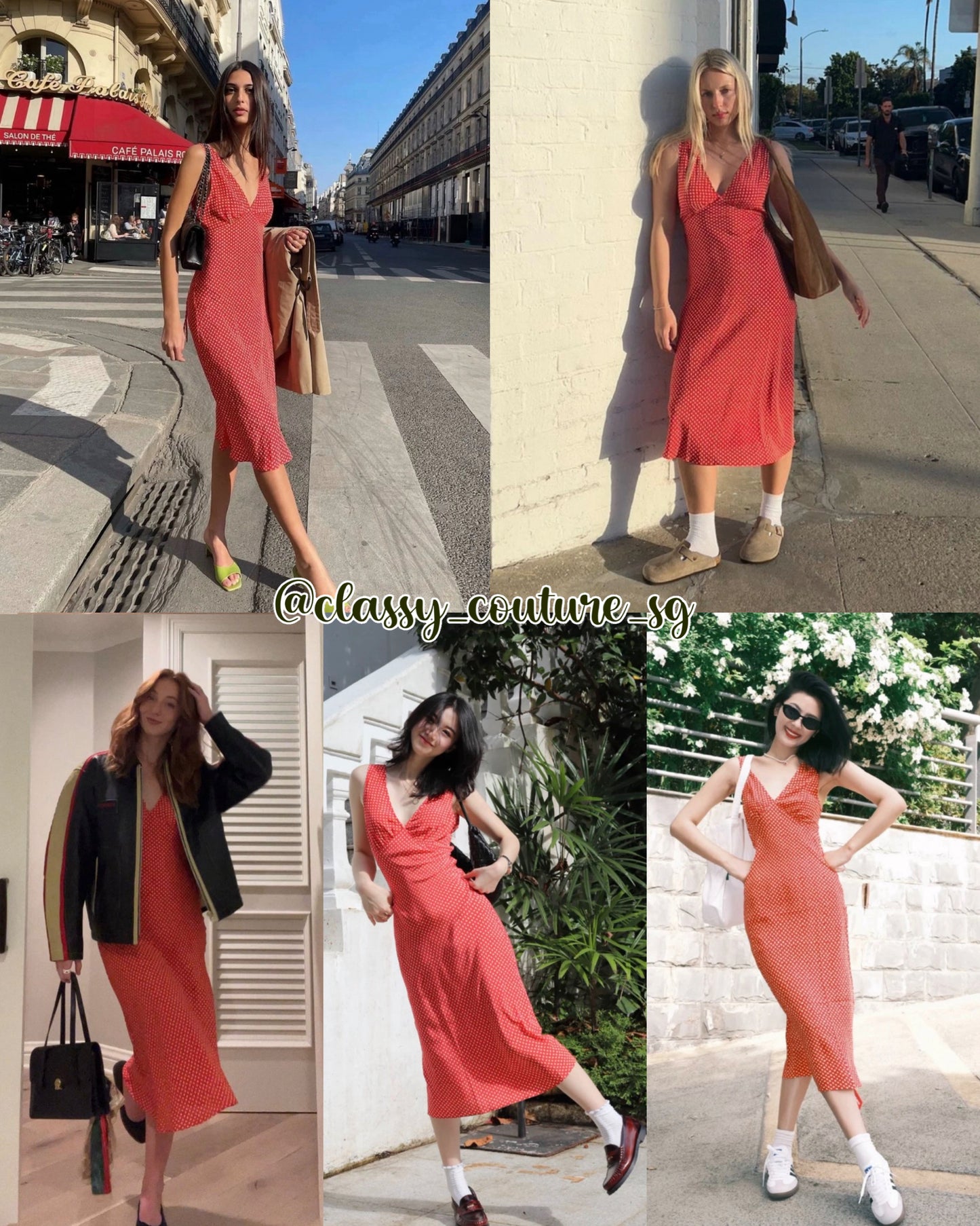 RP Stephanie Silk Midi Dress