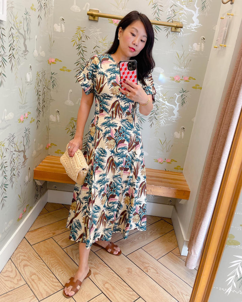 UJ Devon Cotton Poplin Midi Dress