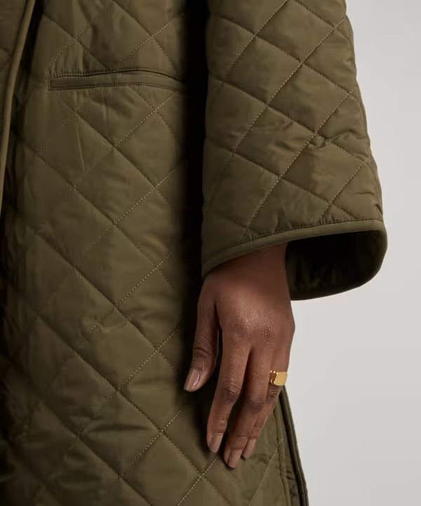 SALE! Tot Signature Quilted Long Coat