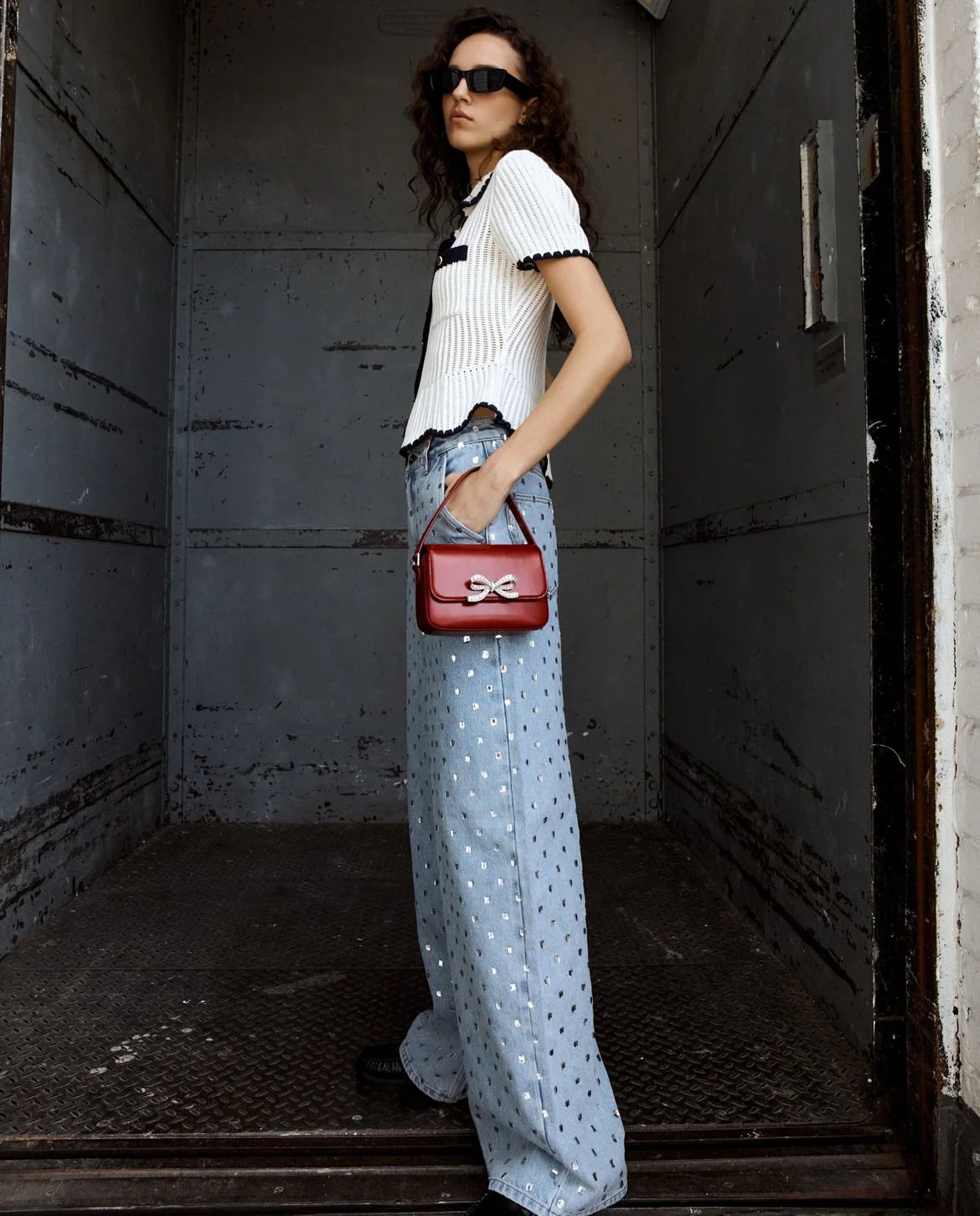 SP Cream Crochet Top