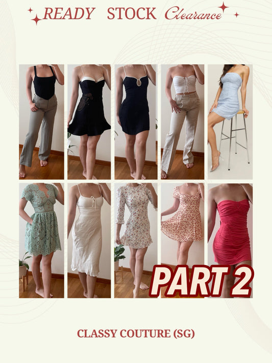 PART 2/12: Ready Stock Clearance!