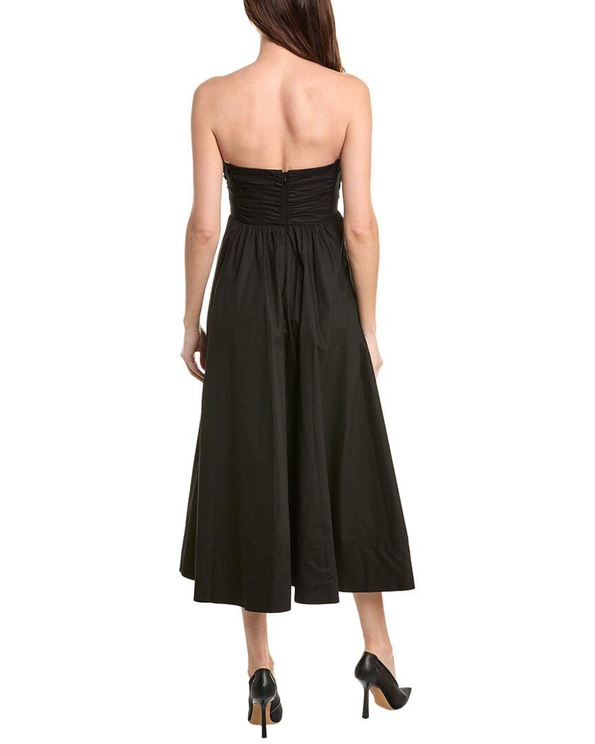 3 Colors! ALC Tate Strapless Cotton Midi Dress