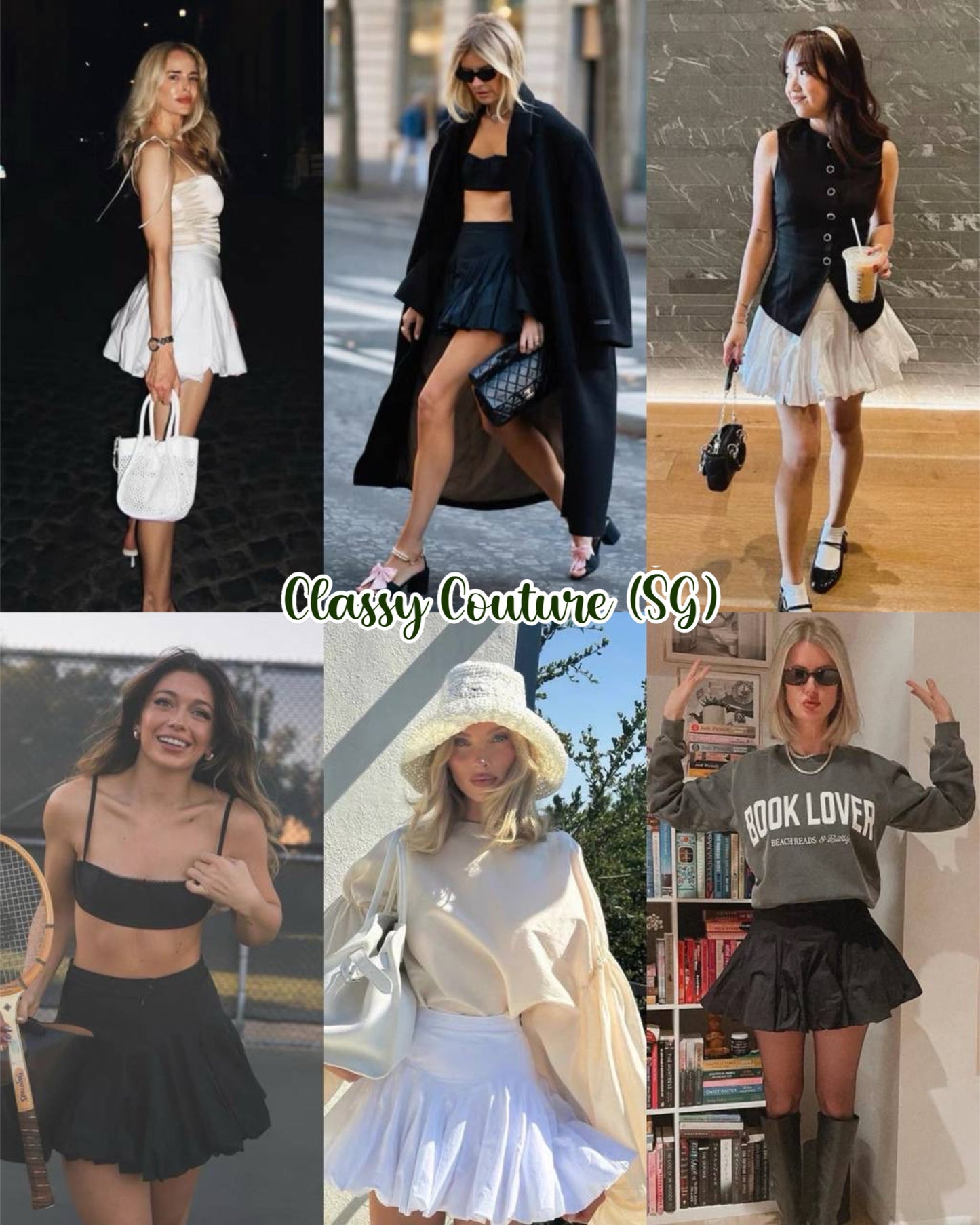 HS Cotton Poplin Bubble Mini Skirt