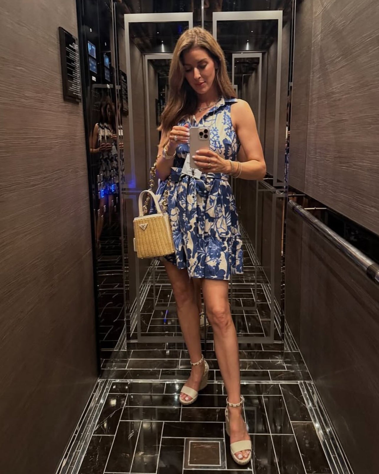 CC Hannah Cotton Poplin Mini Dress