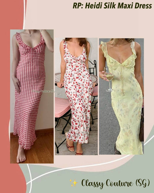 RP Heidi Silk Maxi Dress