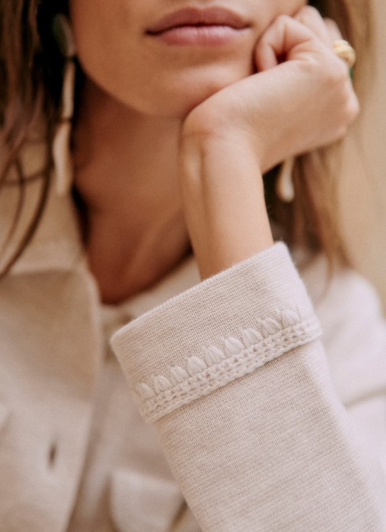 SZ Betty Merino Wool Cardigan Part 1/3