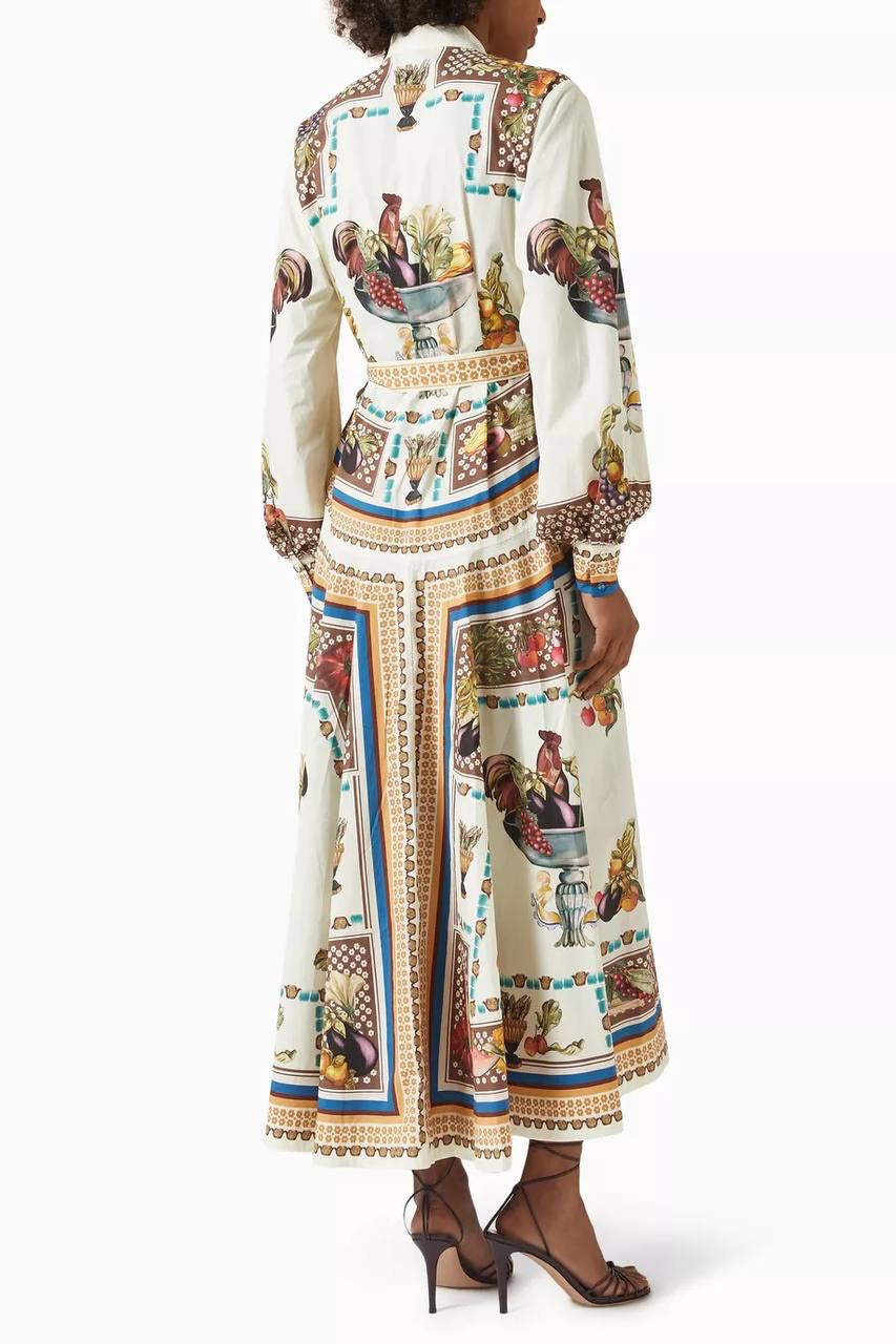 ALM Mercado Cotton Shirtdress Midi Dress
