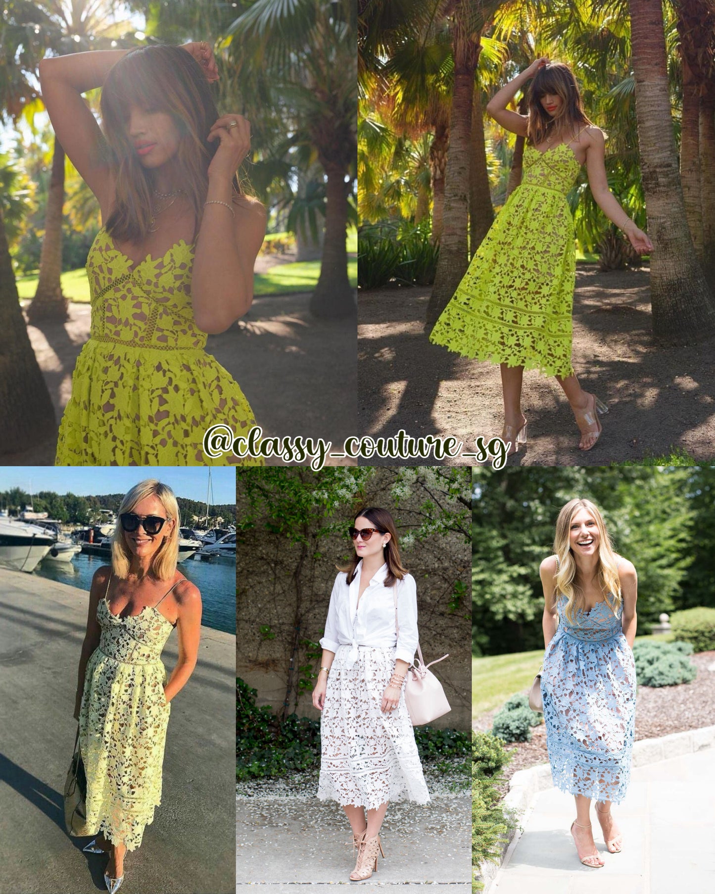 10 COLOURS! SP Azaelea Lace Midi Dress