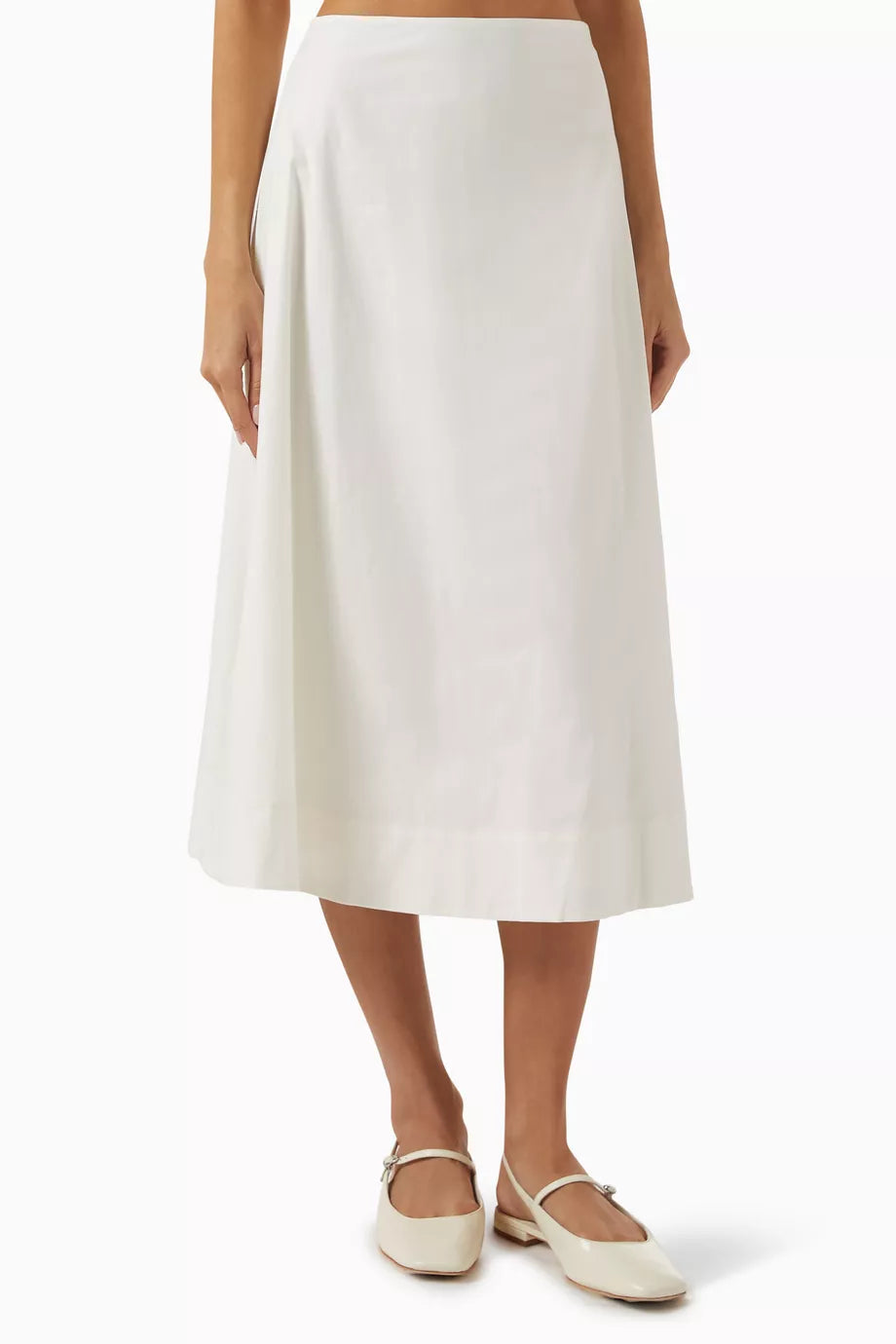 Ref Laguna Top | Midi Skirt | Stretch-Cotton Two Piece Set