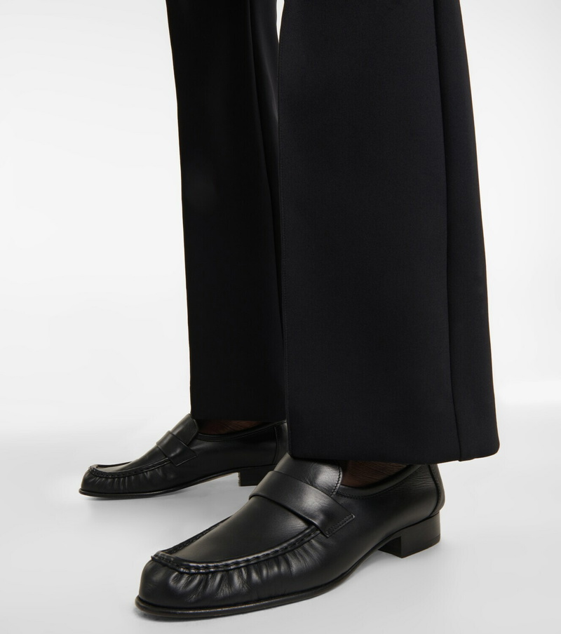 TR Soft Calfskin Leather Loafers