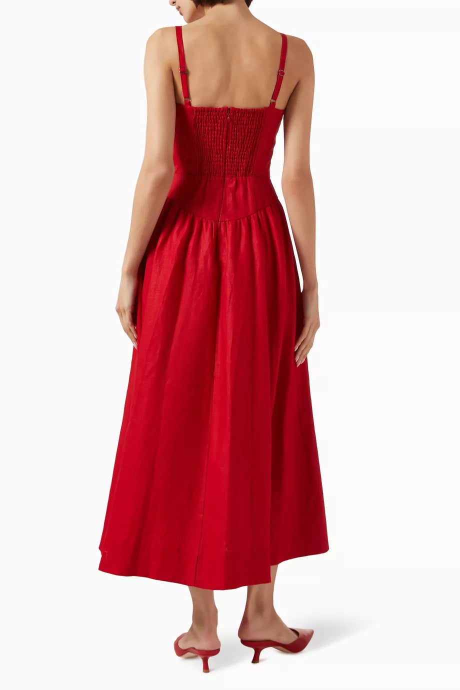 RESTOCK! Ref Katarin Linen Midi Dress