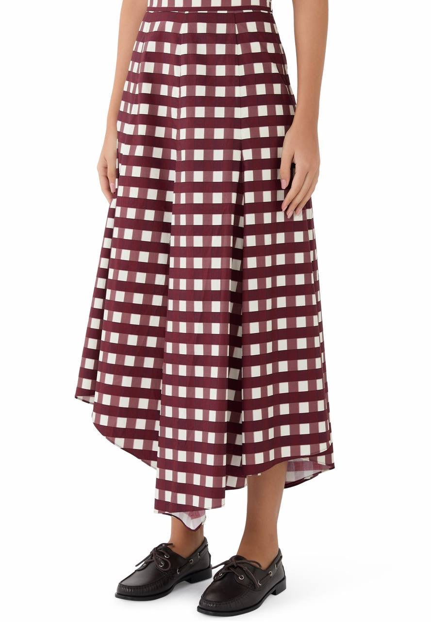 CLE Flavio Body Shirt | Caspian Midi Skirt | Cotton Set