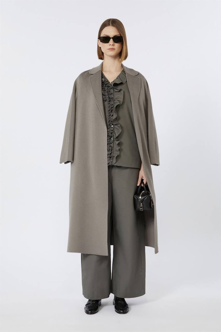 MM Esturia Wool Broadcloth Midi Coat