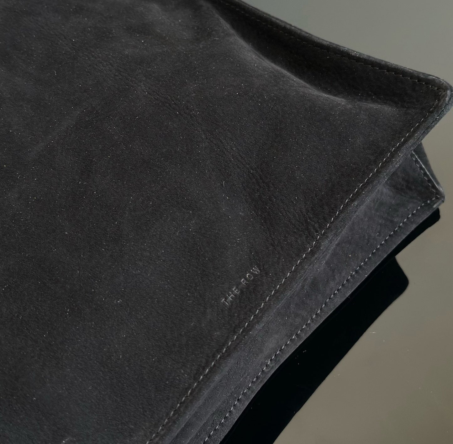 TR To Go Large Nubuck Leather Tote Bag