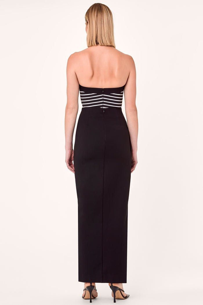 NIC Amal Crossover Maxi Skirt with Belt Closure