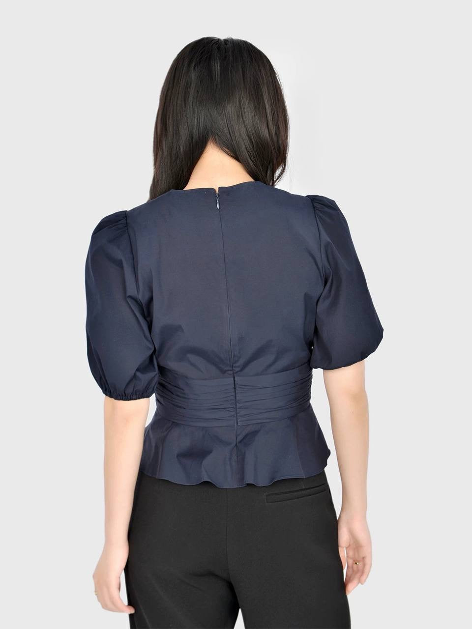 VB Arvilla Crisscross Strech-Cotton Top