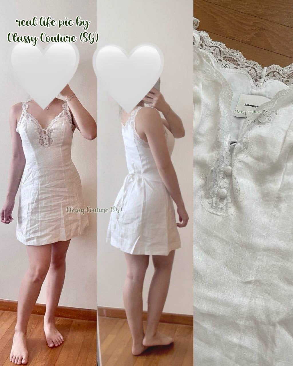 Back! Ref Kaya Linen Mini Dress