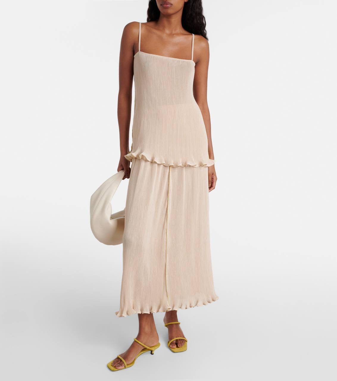 TOT Plisse Camisole | Maxi Skirt | Maxi Dress | Set