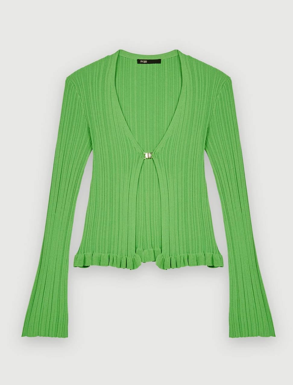 MJ Rib Knit Tank Top | Cardigan
