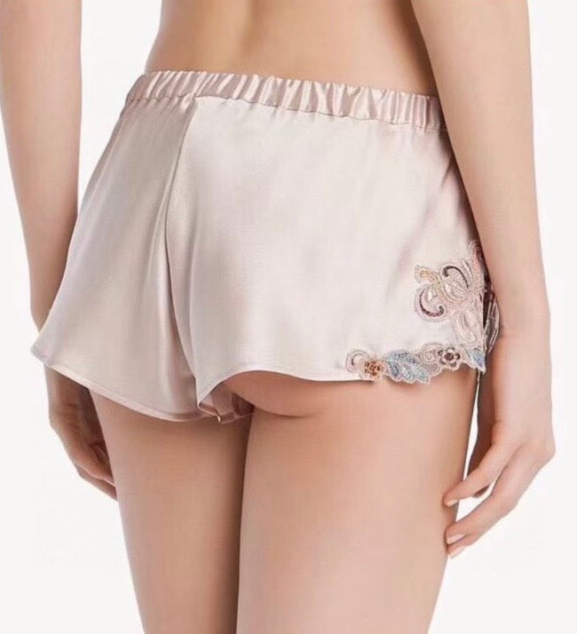LP Silk Frastaglio Lace-trim Camisole Top | Sleep Shorts | Lounge Set