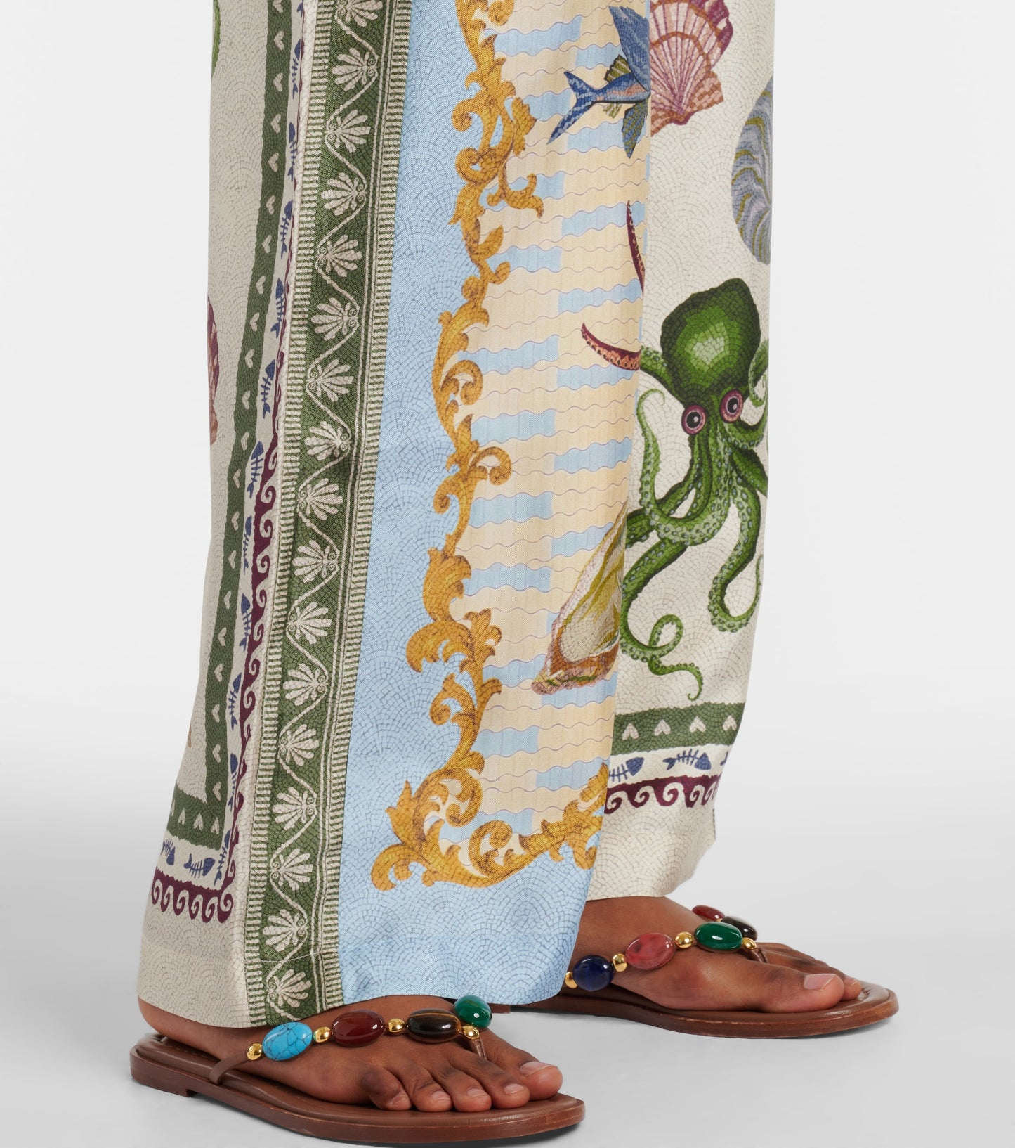 ALM Bath House Silk Shirt | Pants | Set