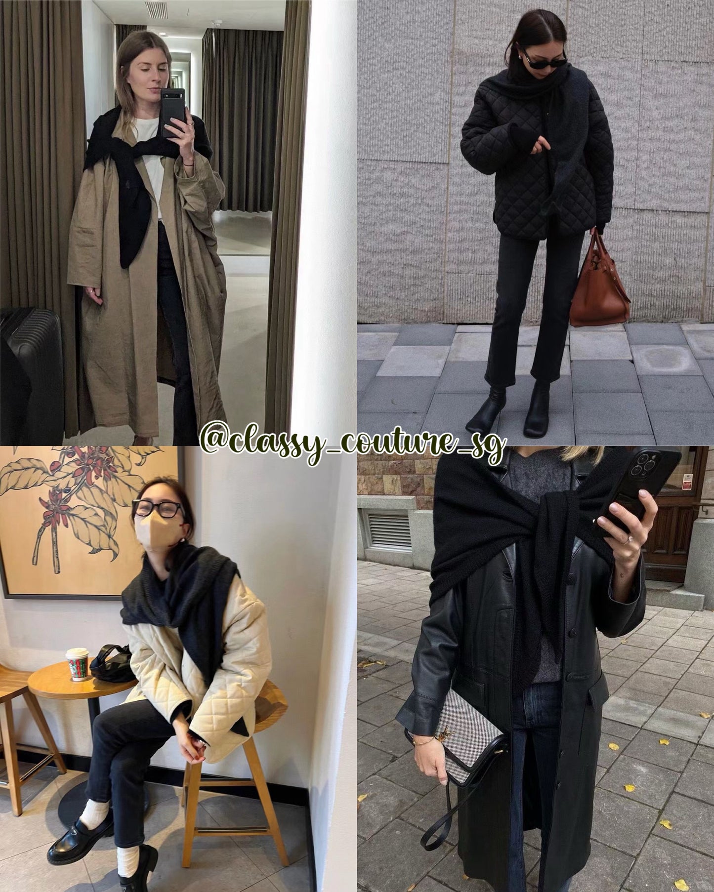 TOT Triangle Wool-Cashmere Scarf