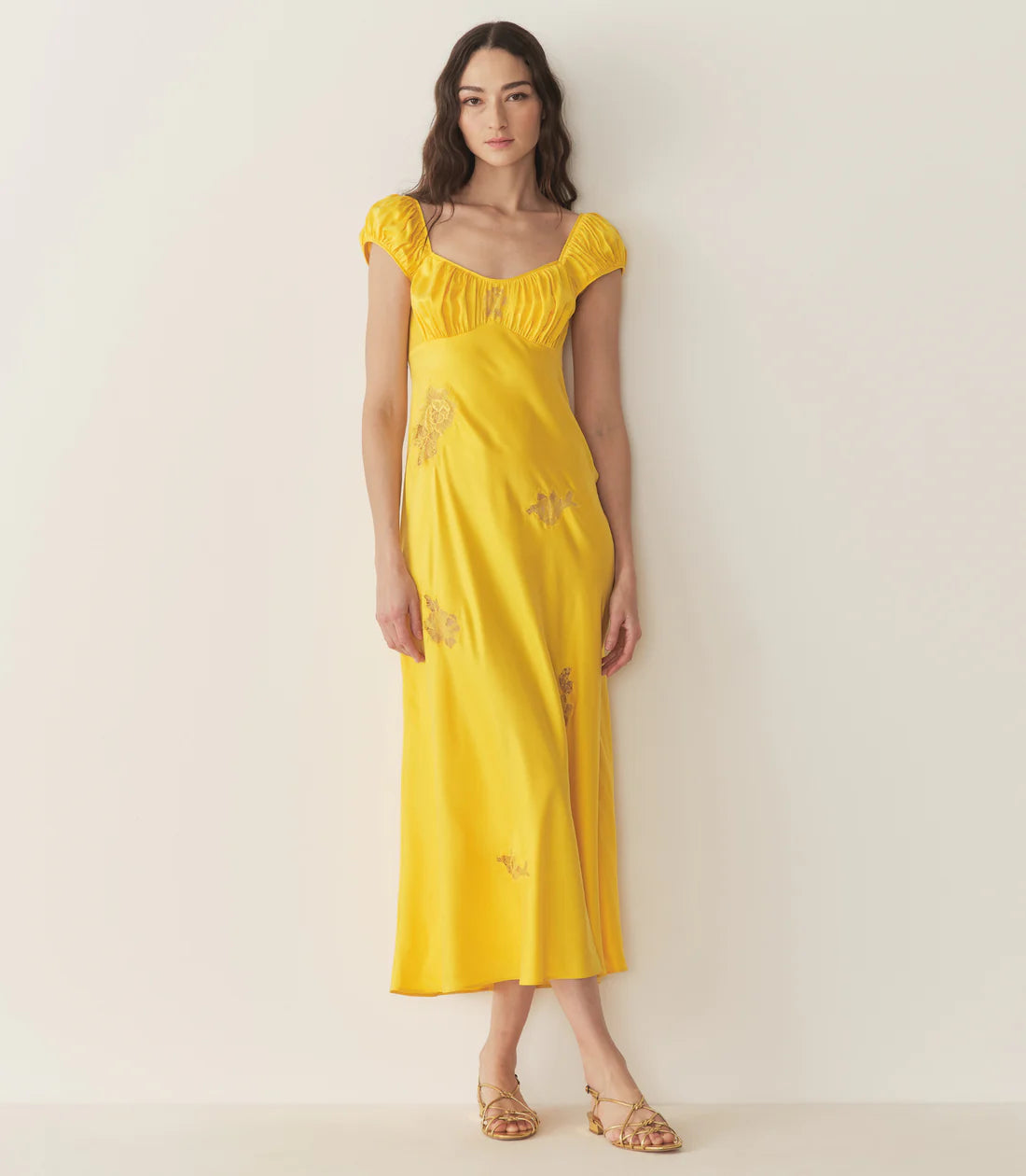 DN Gwendolyn Silk Midi Dress