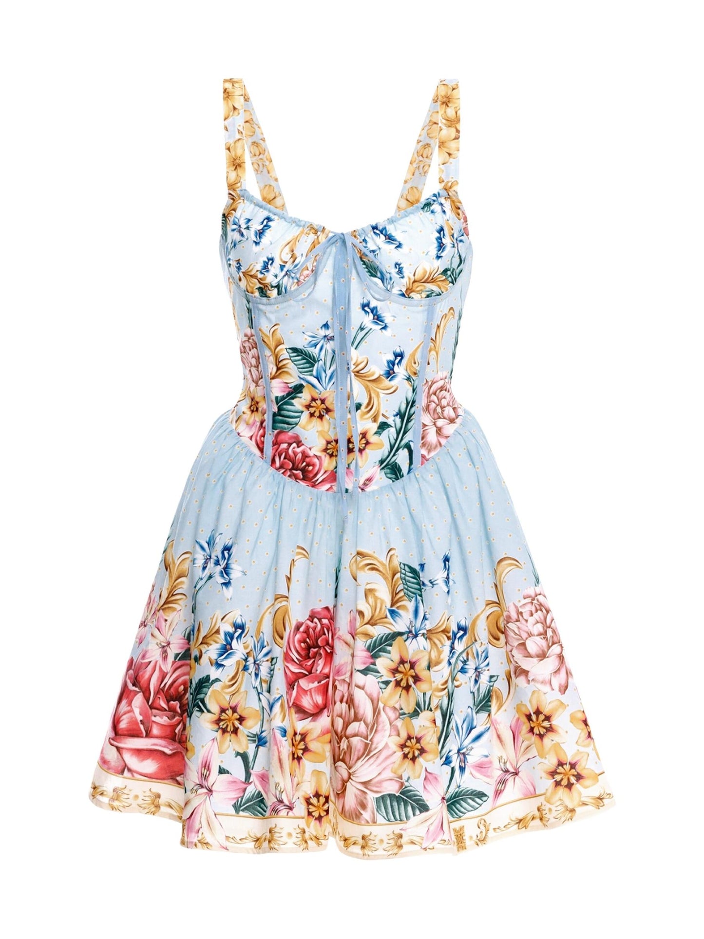 AB Riveria Radiance Spring Blush Cotton Mini Dress