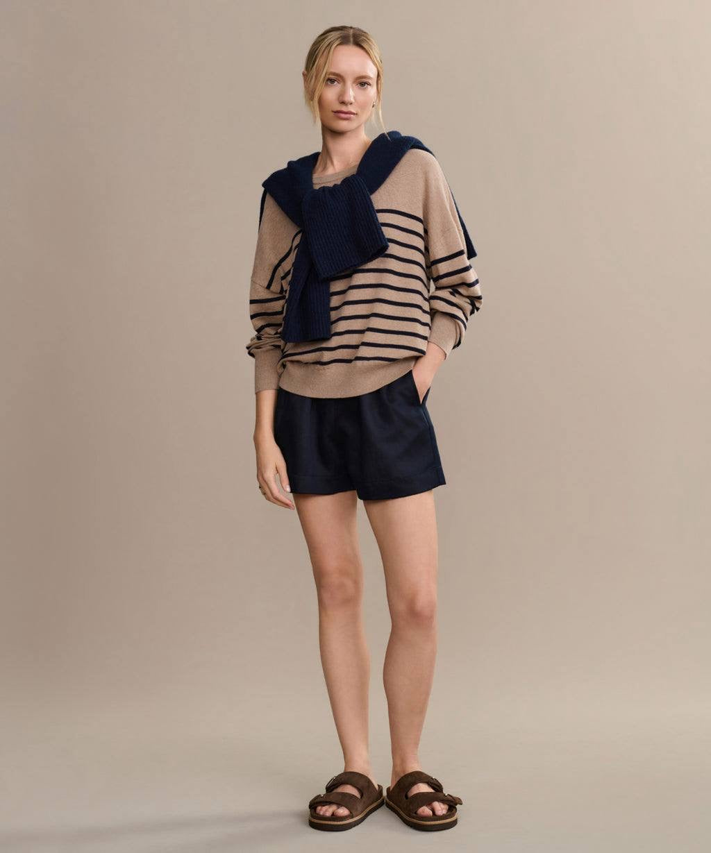JK Avery Crewneck Pullover Sweater