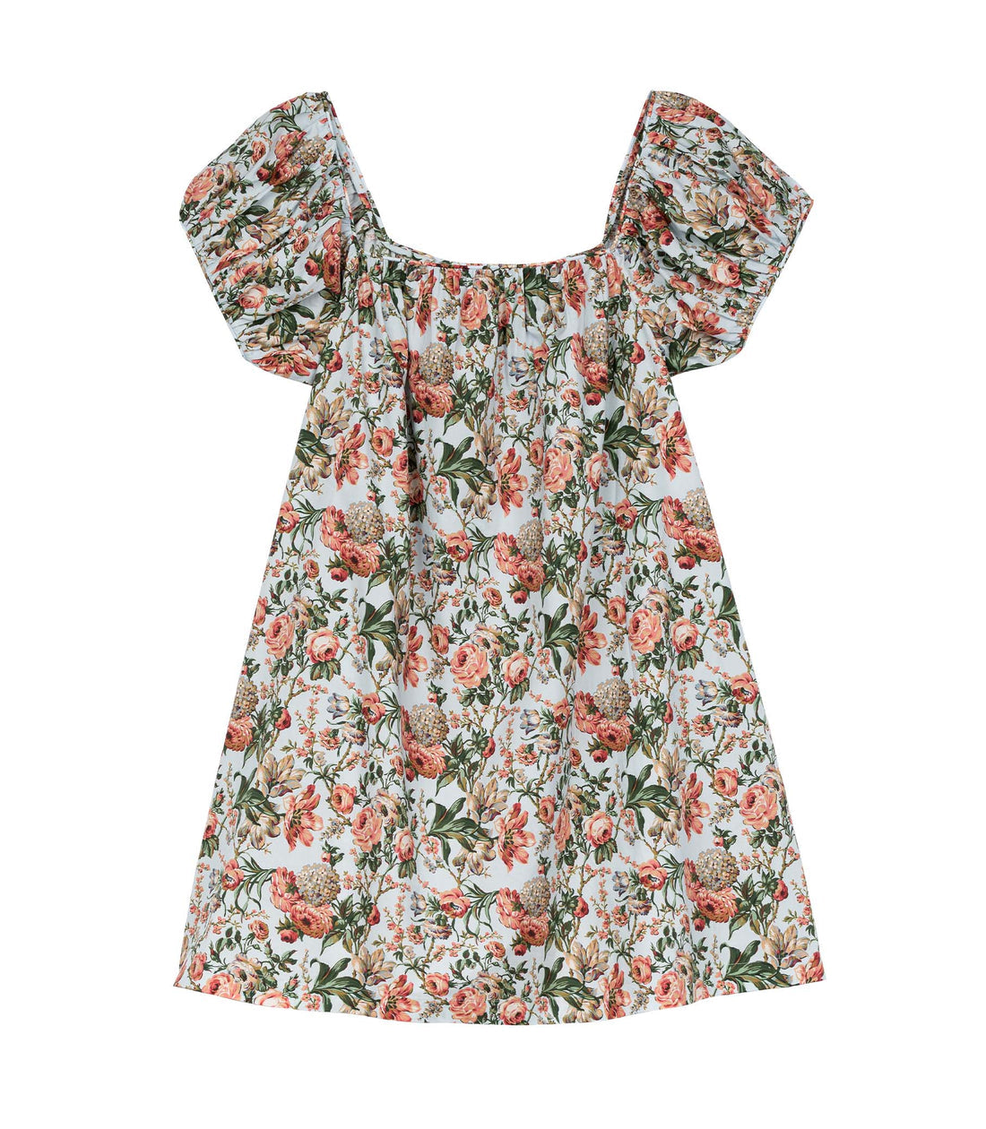 DN Julie Cotton Mini Dress in Calico Garden