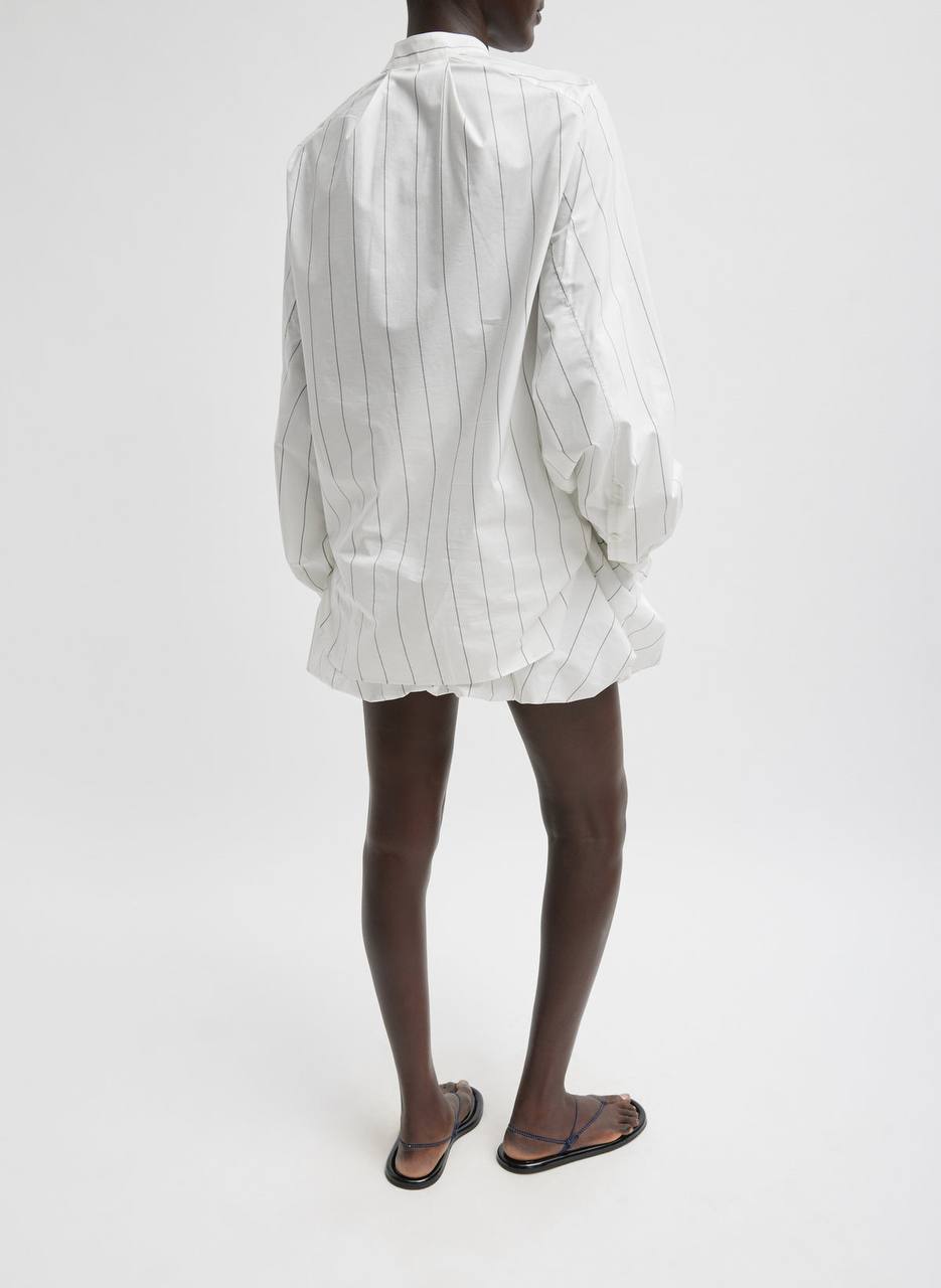TB Striped Tech Raglan Tucked Poplin Shirt | Bubble Shorts | Set