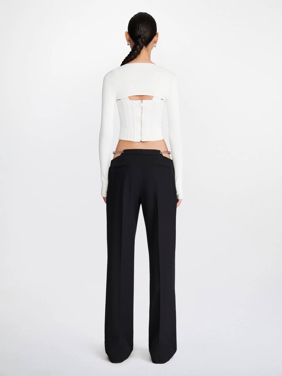 DLee Ventral Compact Corset Top w Sleeve