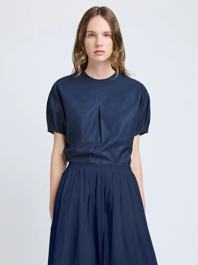 PS Haleigh Cotton Reversible Top | Austin Midi Skirt | Cotton Sateen Set