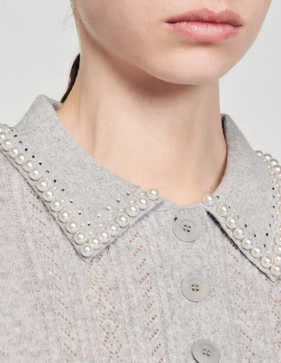 SD Willy Cropped Polo-neck Jumper | Wool-Cashmere Top