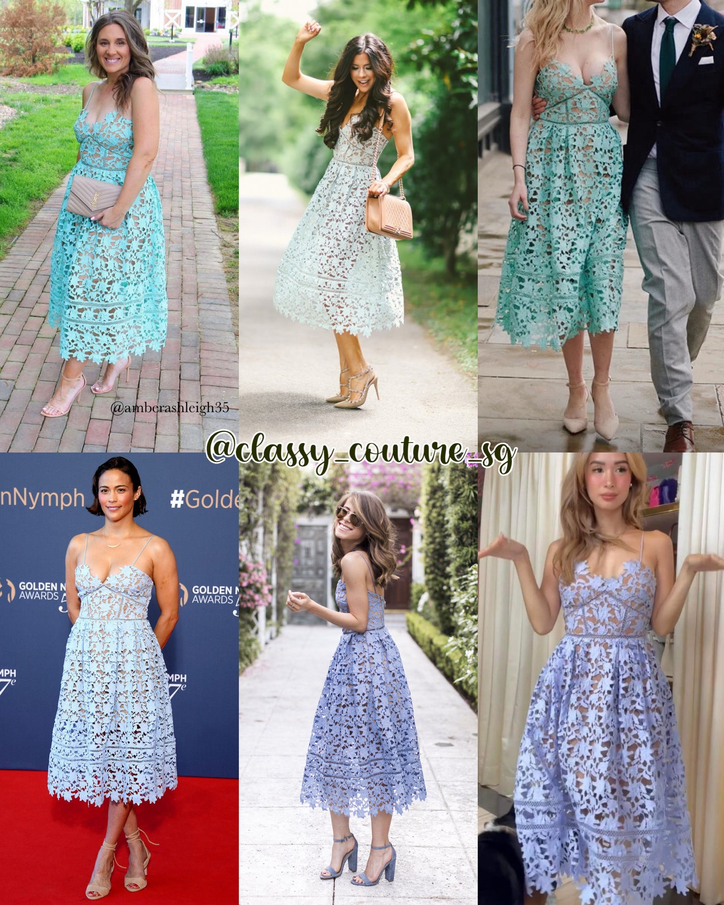 10 COLOURS! SP Azaelea Lace Midi Dress