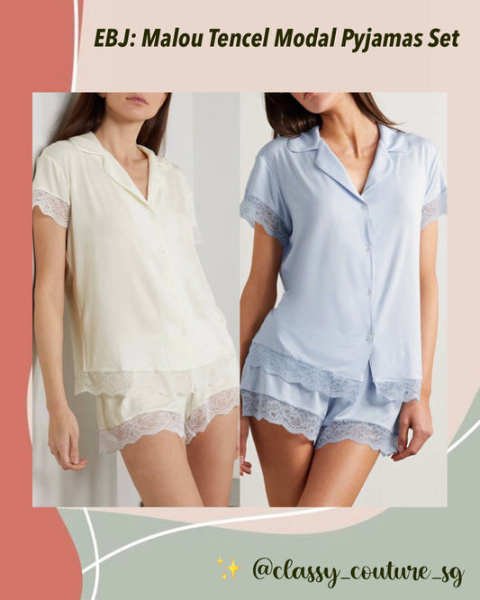 EBJ Malou Tencel Modal Pyjamas Shirt | Shorts | Set