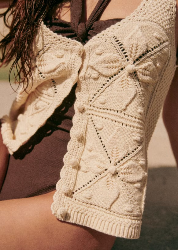 SZ Joas Cotton Knit Sleeveless Vest Top