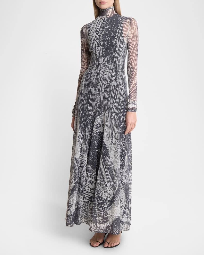 PS Gemma Long Sleeve Jersey High Neck Maxi Dress