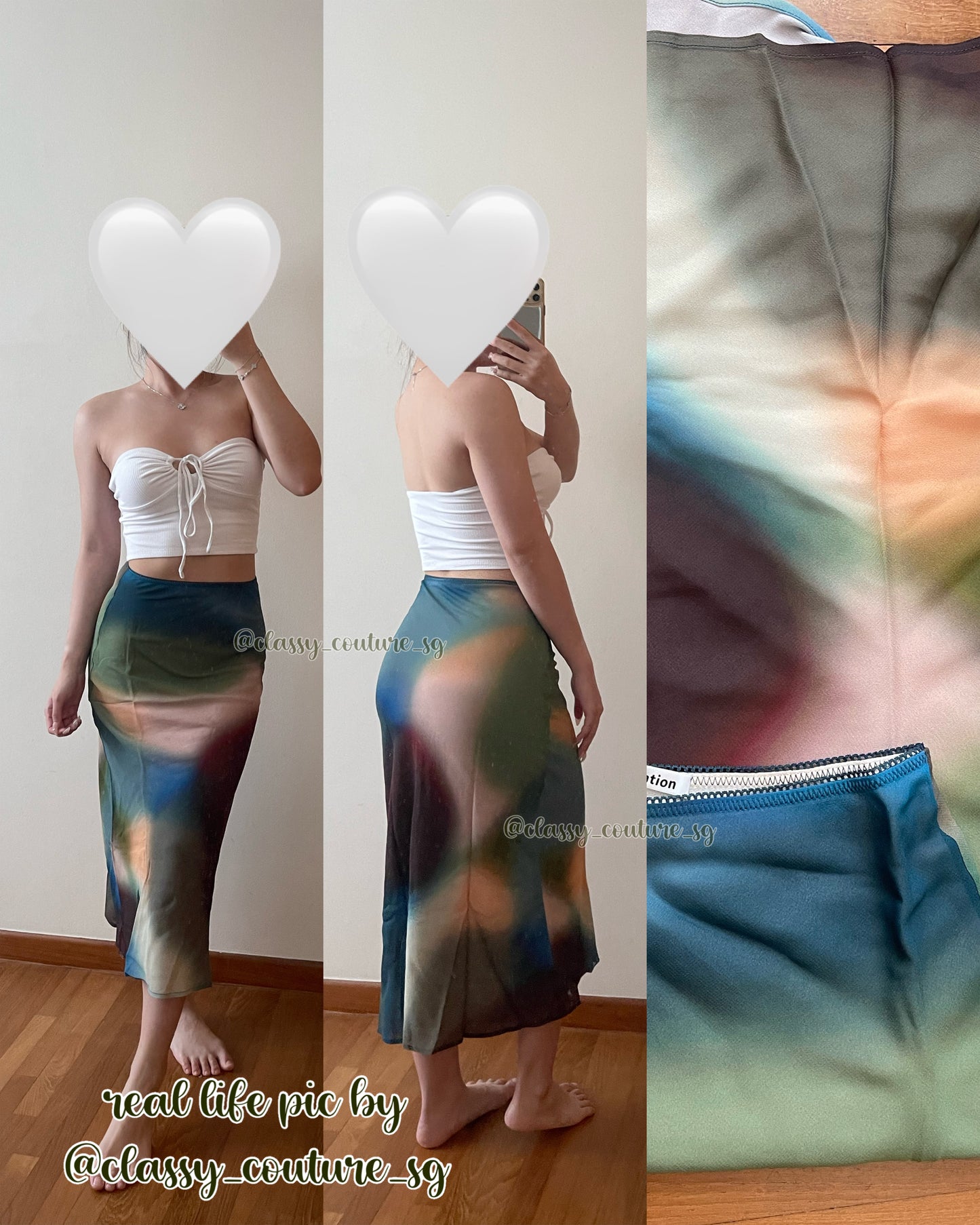 PETITE/REGULAR! Layla Viscose Midi Maxi Skirt