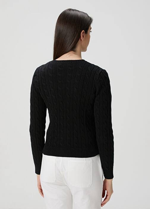 RL Ralhan Cable Knit Cotton Cardigan
