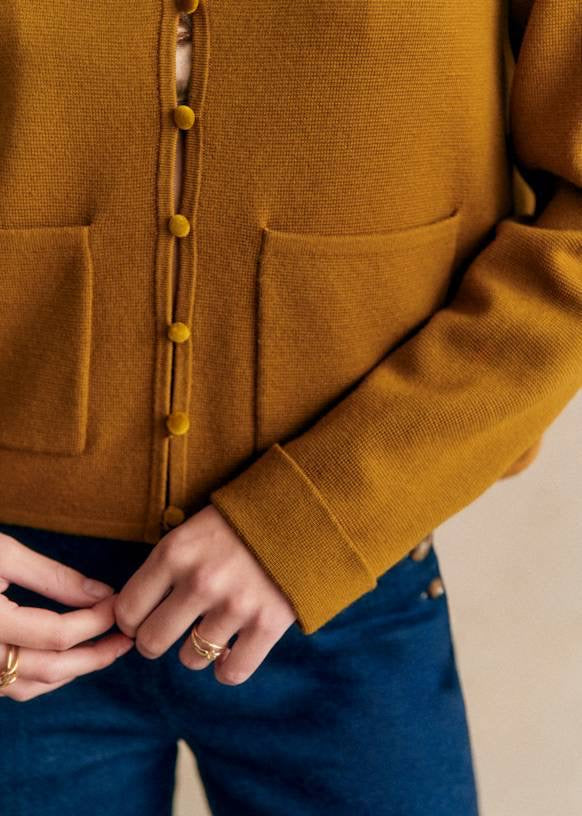 3 Colors! SZ Brielle Merino Wool Cardigan