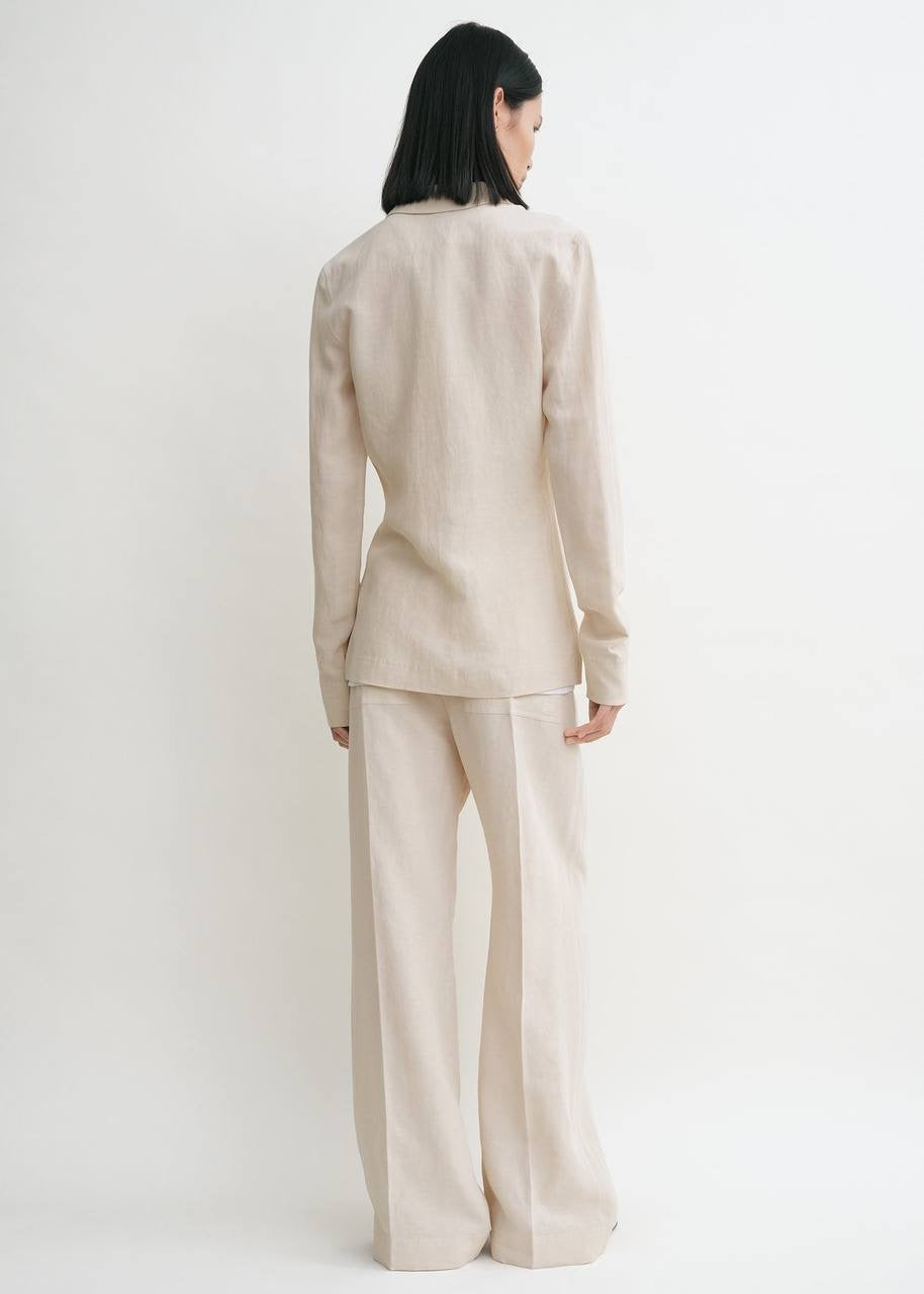 Tot Fluid Long Sleeve Shirt | Tank Top | Drawstring Trousers | Lyocell-Linen Set