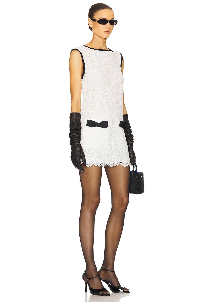 HS The Lace Shift Mini Dress