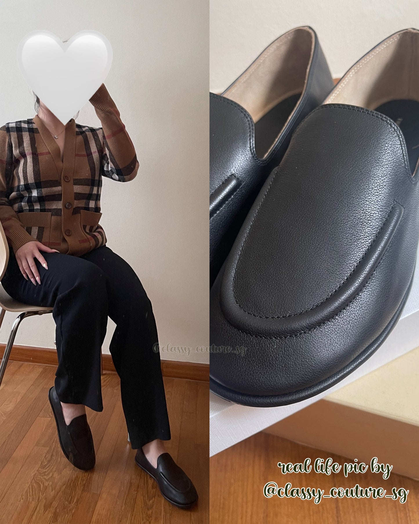 TR Canal Leather Loafers