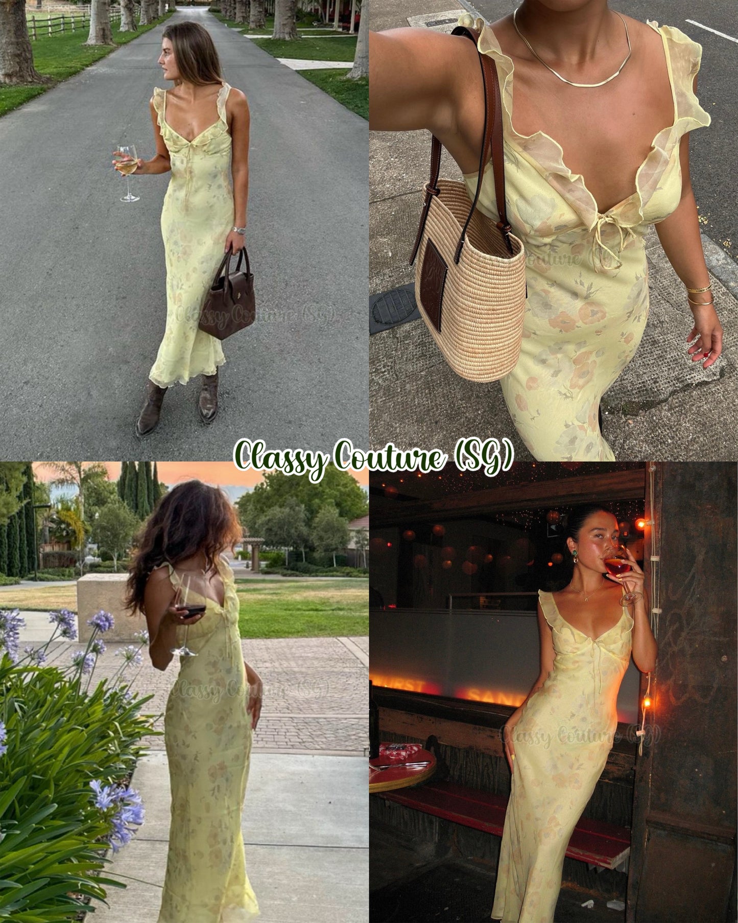 RP Heidi Silk Maxi Dress